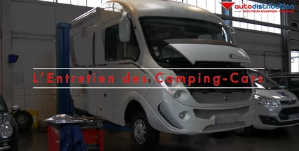 photo d'un-CampingCar dans les ateliers d'APA