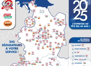 CARTE-RESEAU-2025-APA carte du 44 et du 35 avec les garages AD, staff auto et autoprimo