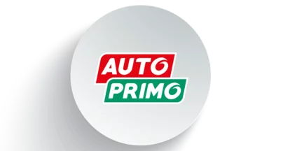 Logo du réseau de garage autoprimo par le distributeur APA